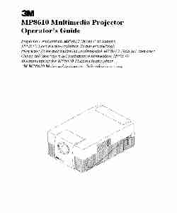 3M Projector MP8610-page_pdf